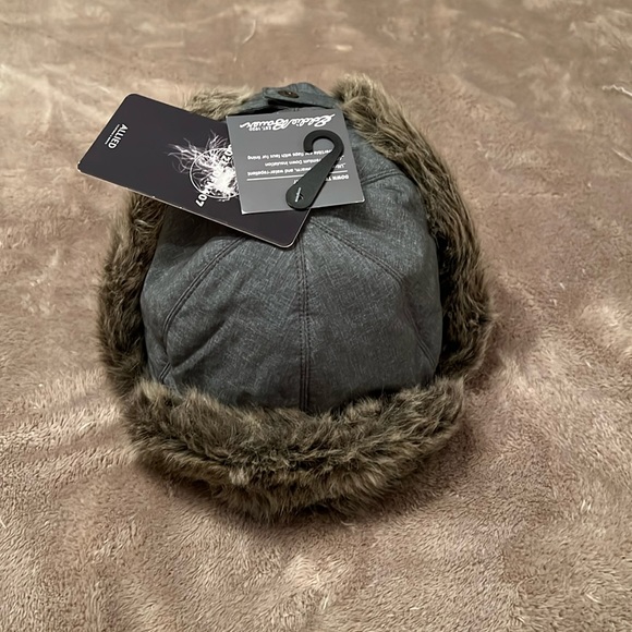 New mens L/XL EDDIE BAUER down trapper hat. - Picture 2 of 7